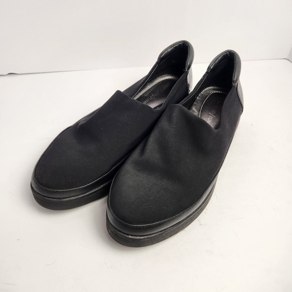 Donald J Pliner Women's Casual Comfy Minimalist Slip-On Shoes Black Size 8M
